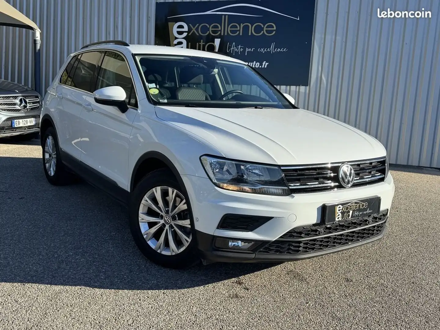 Volkswagen Tiguan 2.0 TDI 150CH CONFORTLINE DSG7 EURO6D-T Wit - 1