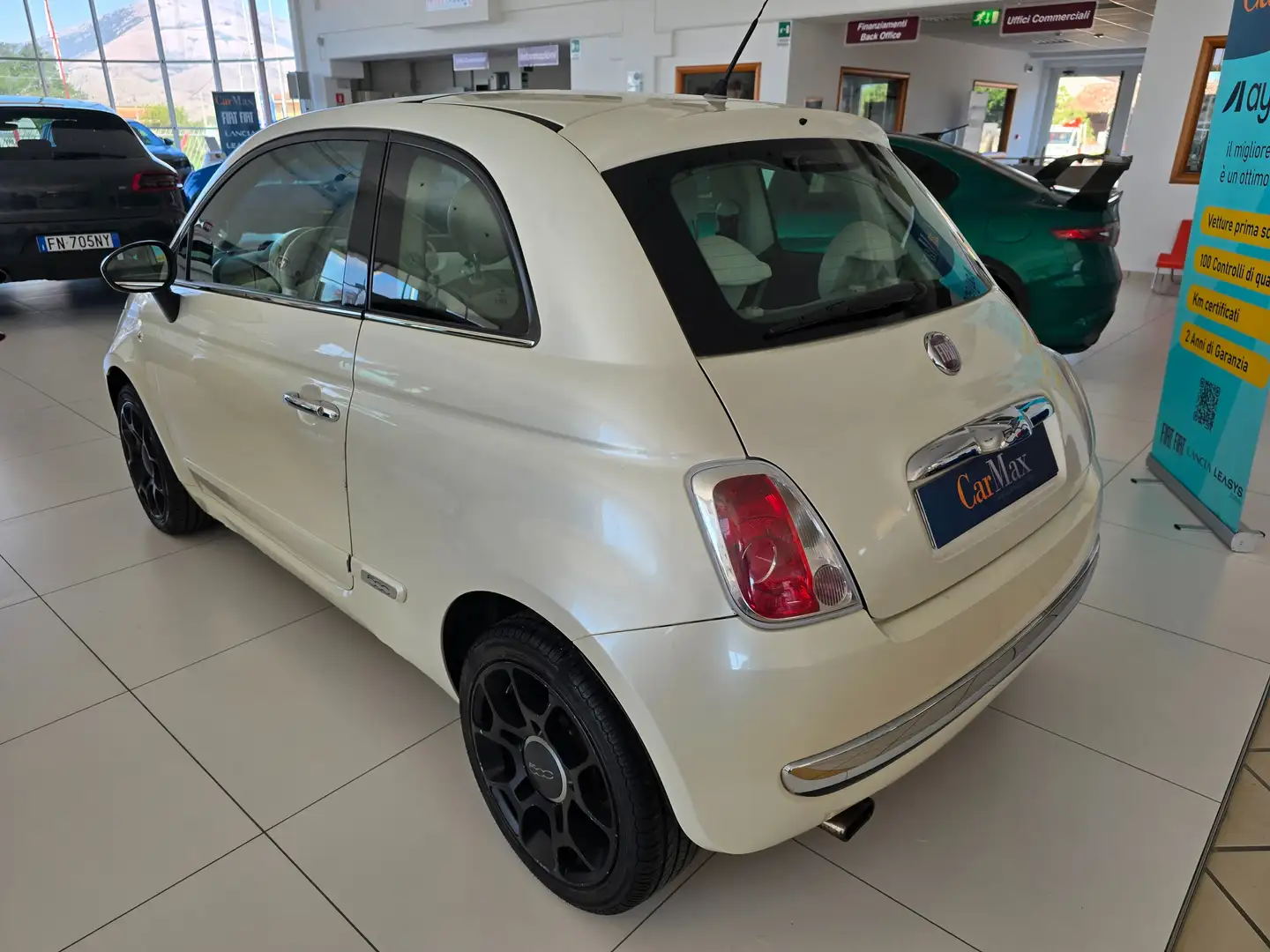 Fiat 500 500 1.3MJT Lounge 75CV Bianco - 2