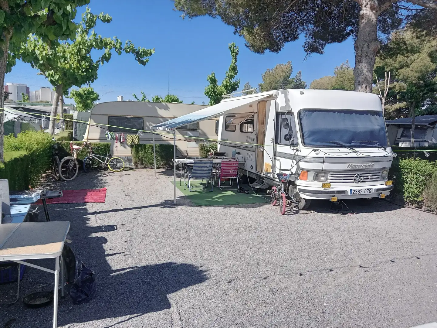 Mercedes-Benz T1 autocaravana Hymer mercedes - 1