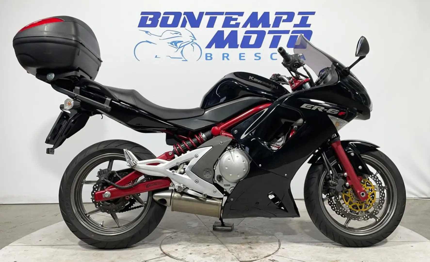 Kawasaki ER-6F 2007 + BAULETTO Nero - 1