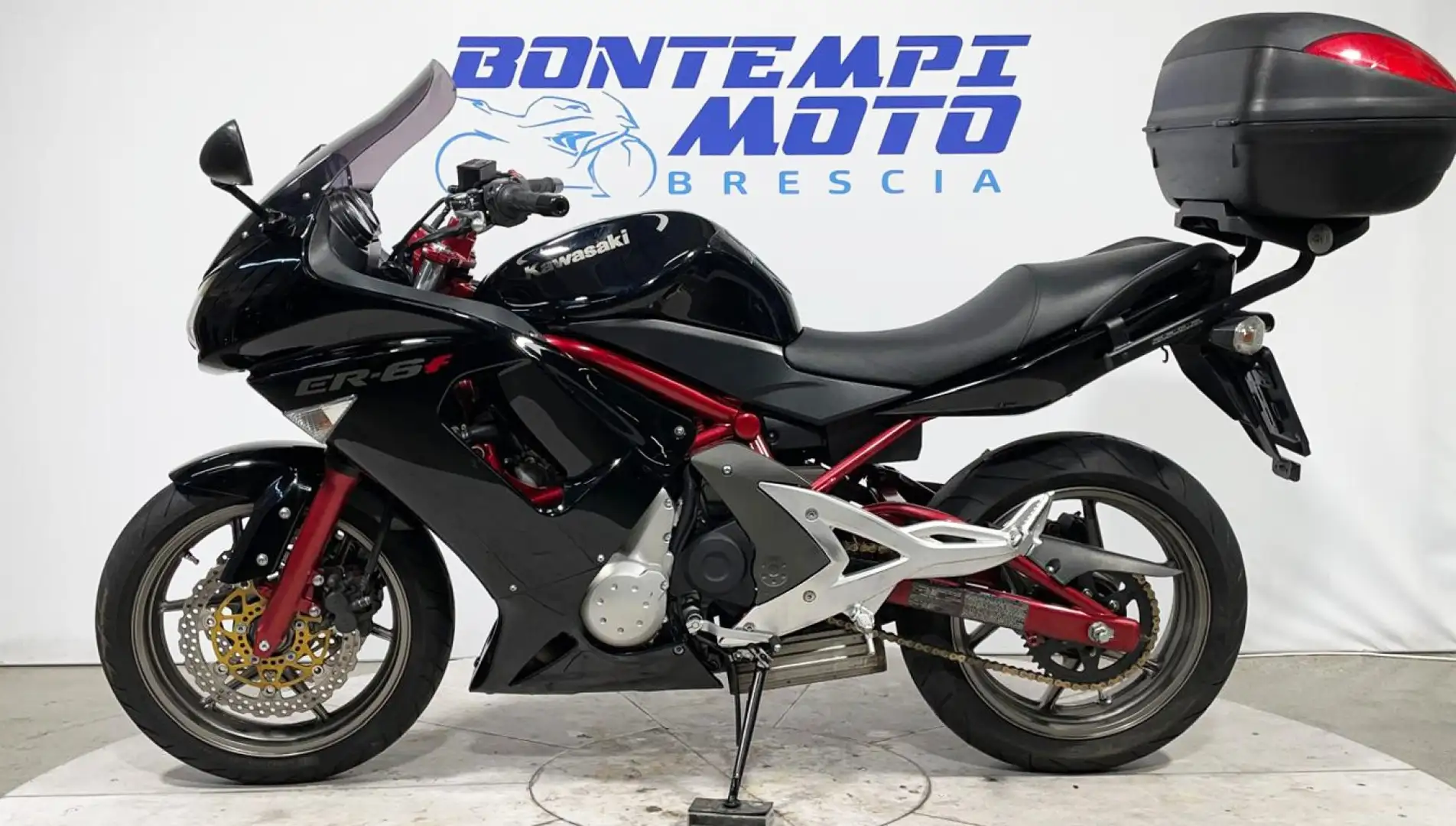 Kawasaki ER-6F 2007 + BAULETTO Nero - 2
