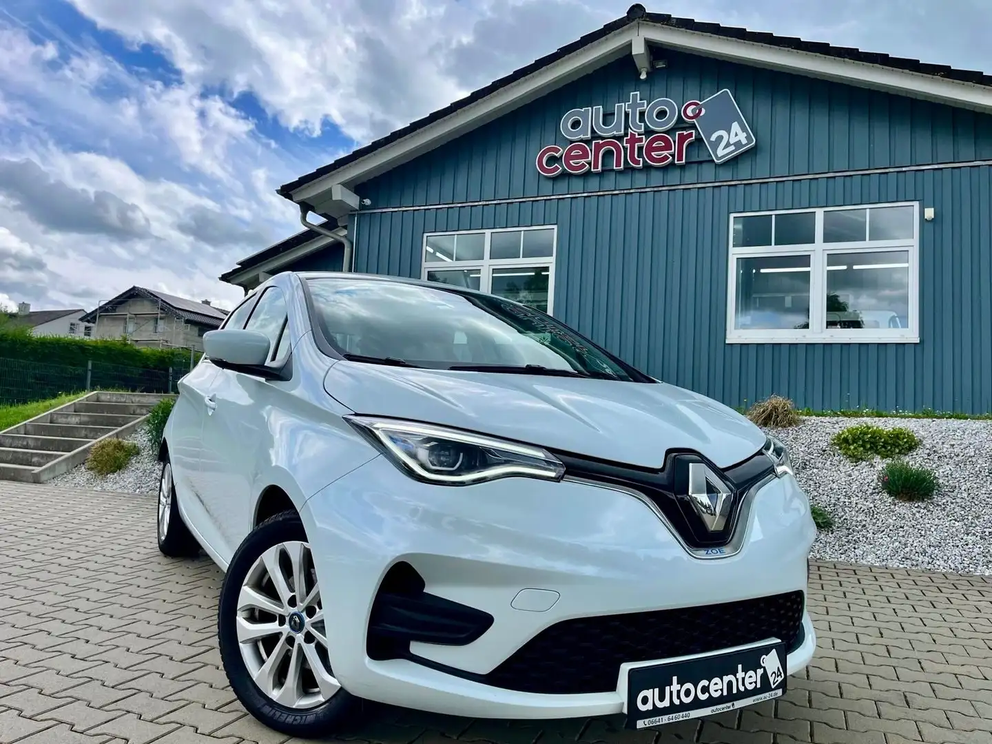 Renault ZOE Experience°52kWh°Winterpaket°Navi°1.Hand° Blanc - 1