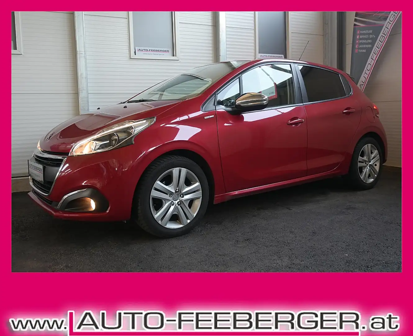Peugeot 208 Active 1,2 PureTech 82 Navigation,Sitzheizung,T... Rot - 1