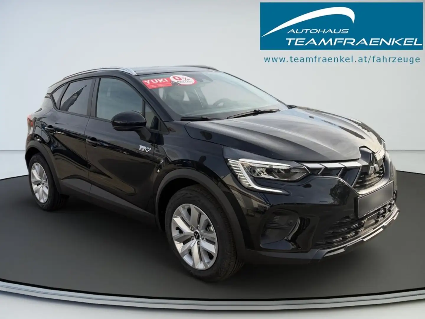 Mitsubishi ASX 1,6 HEV Invite S+C AT 23 Schwarz - 2