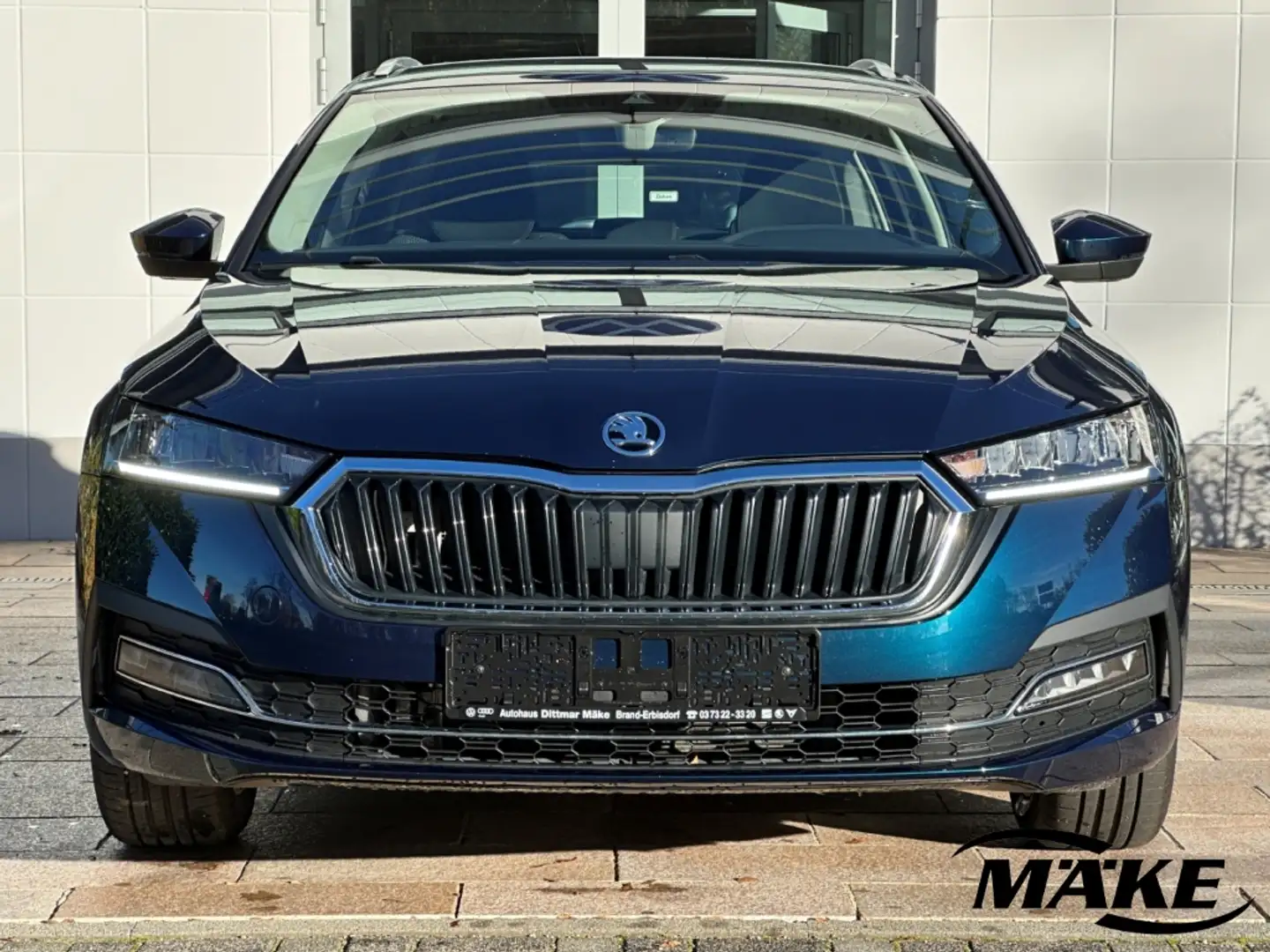 Skoda Octavia Combi Style 1.5 TSI DSG RFK AHZV NAV LED Bleu - 2