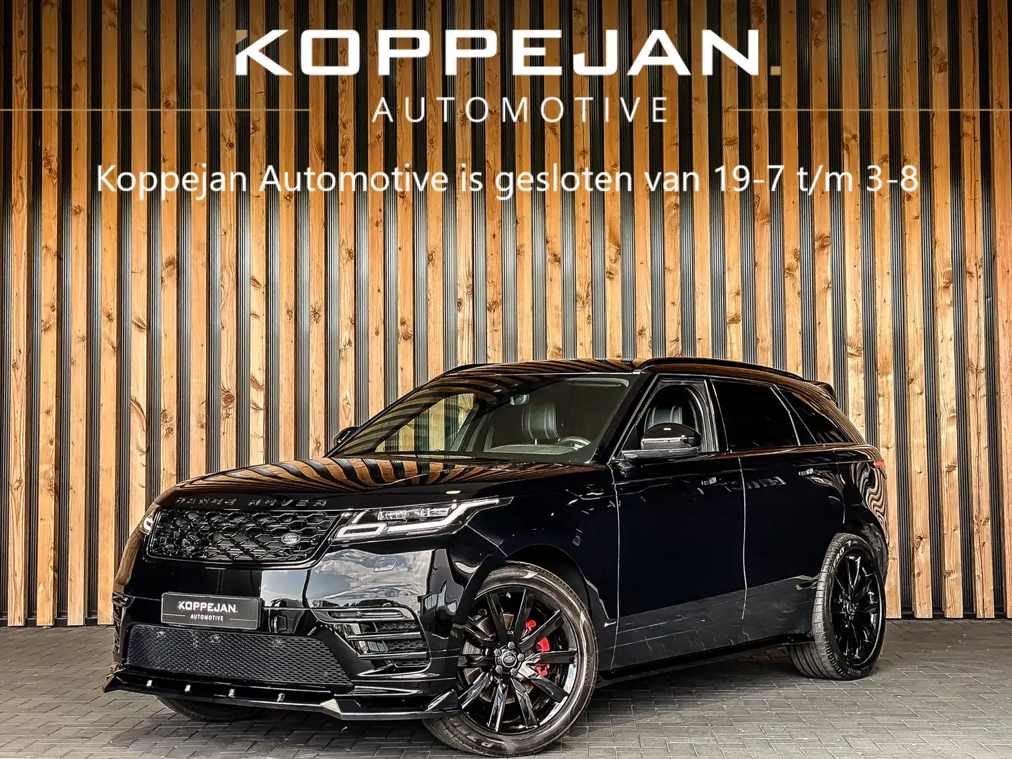 Land Rover Range Rover Velar 2.0 I4 300PK Turbo AWD R-Dynamic HSE | LUCHTVERING Black - 1