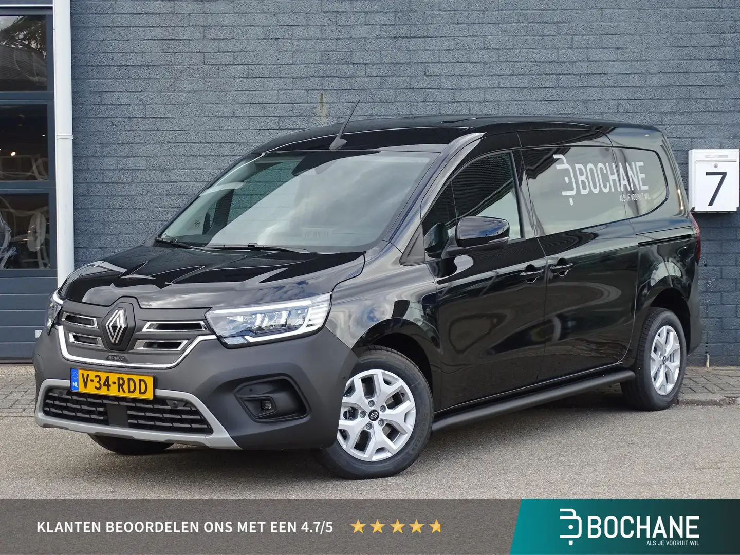 Renault Kangoo E-TECH Extra L2 44 kWh 16 INCH LICHTMETALEN VELGEN / DUBB Schwarz - 1