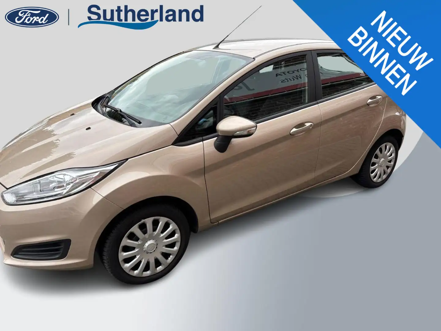 Ford Fiesta 1.0 Style | Navigatie | Airco | 5 deurs | Bluetoot Bruin - 1