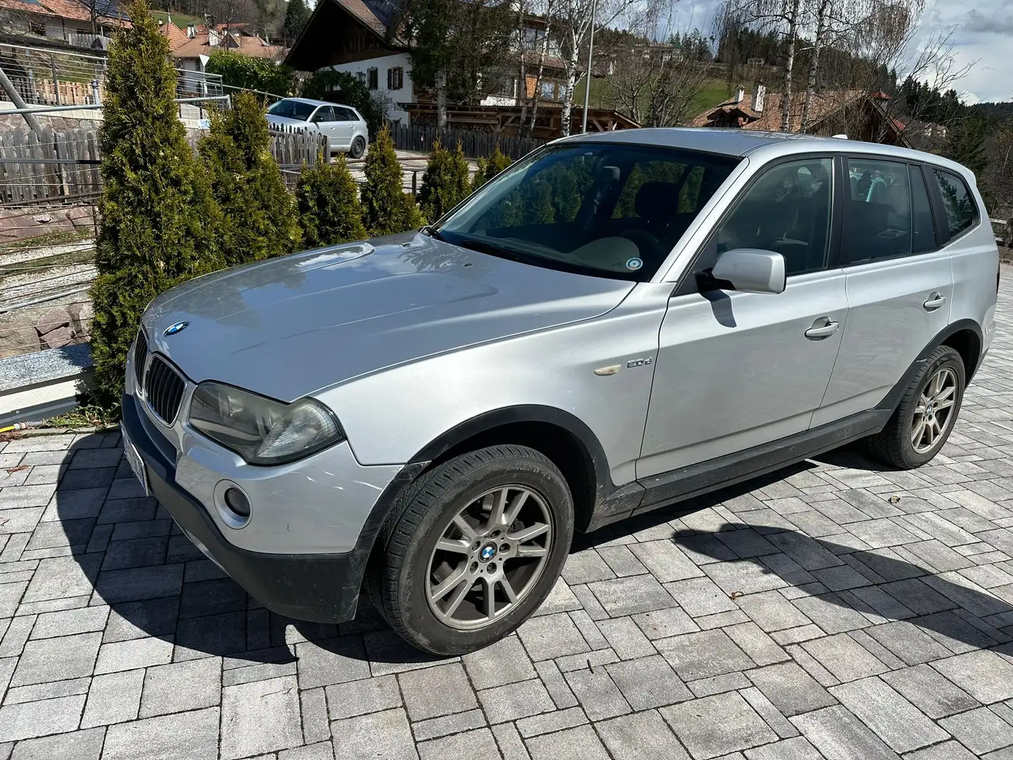 BMW X3 2,0D 4x4 Euro4 Top!!!1Jahr Tüv!Fix preis!!! Zilver - 1