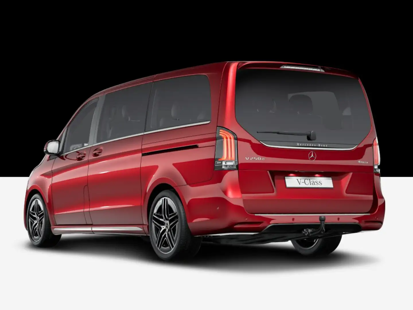 Mercedes-Benz V 250 V 250 d 4MATIC AVANTGARDE Lang  AMG Line/Basic Rot - 2
