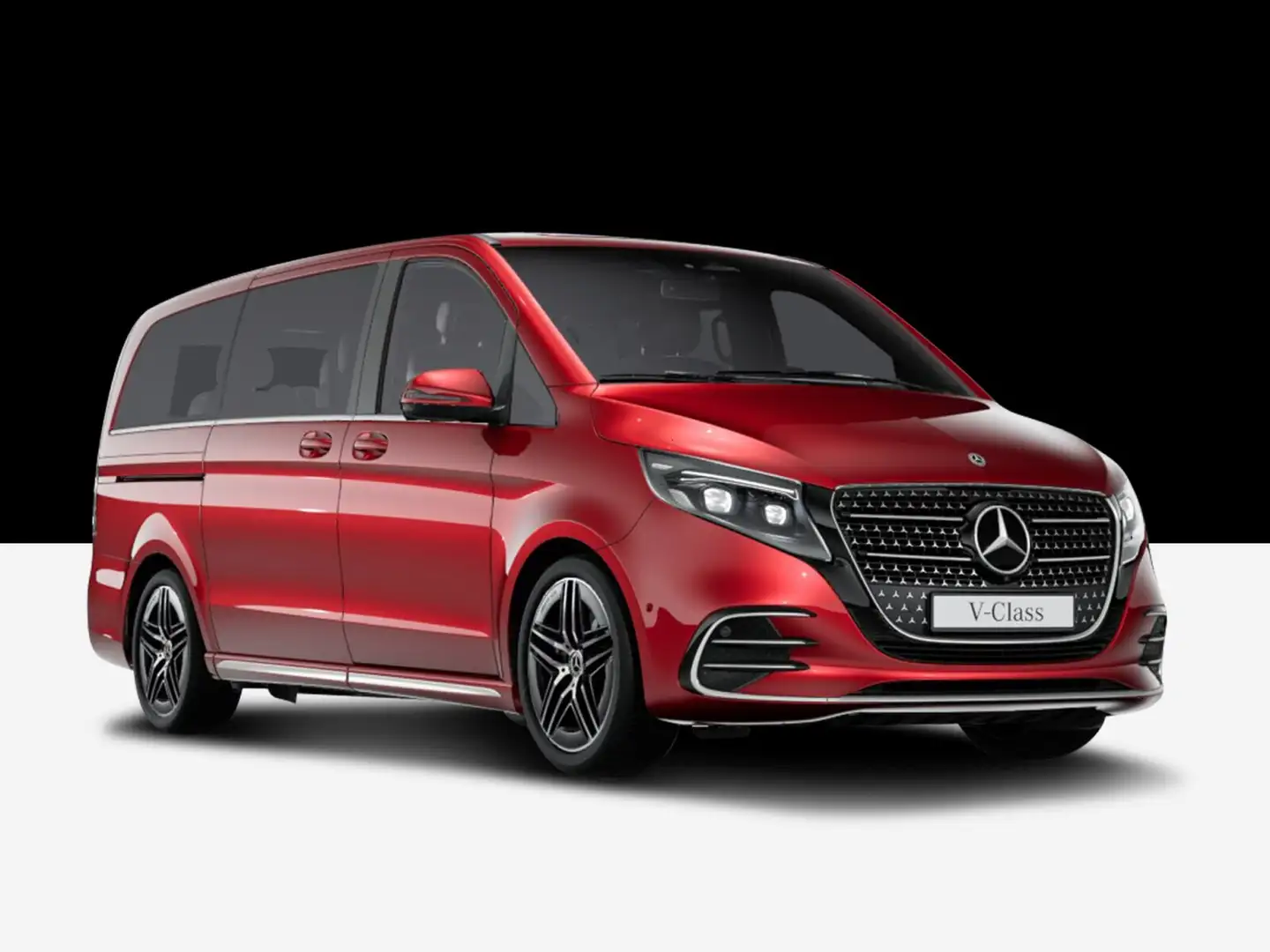 Mercedes-Benz V 250 V 250 d 4MATIC AVANTGARDE Lang  AMG Line/Basic Rood - 1