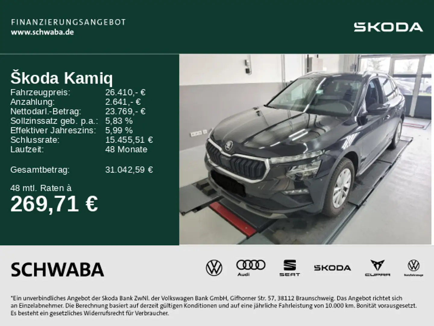 Skoda Kamiq Top Selection 1.5 TSI DSG *AHK*LED*KAM*16* Negro - 1