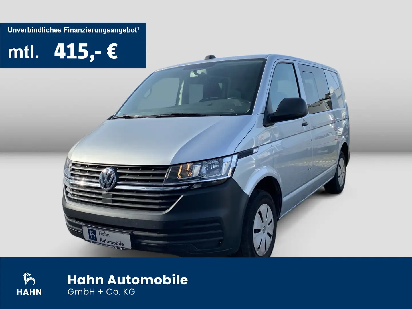 Volkswagen T6.1 Kombi 5-Sitzer 110 KW Climatic Standheizung Zilver - 1