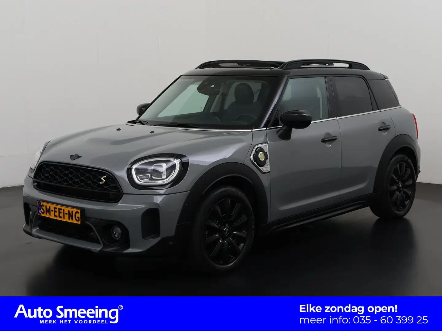 MINI Cooper SE Countryman Mini ALL4 Black | Panoramadak | Harman/Kardon | He Grijs - 1