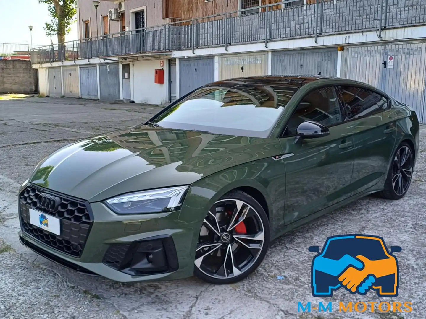Audi A5 SPB 40 TDI quattro S tronic S line edition Groen - 1
