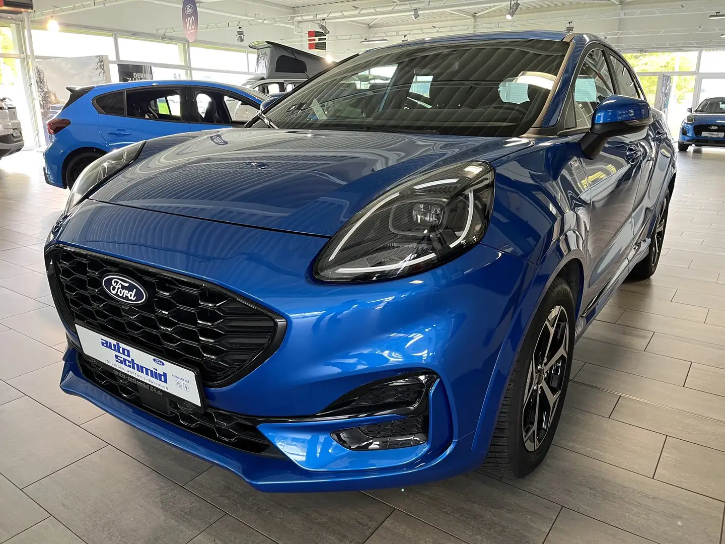 Ford Puma St-Line Automatik Bleu - 1