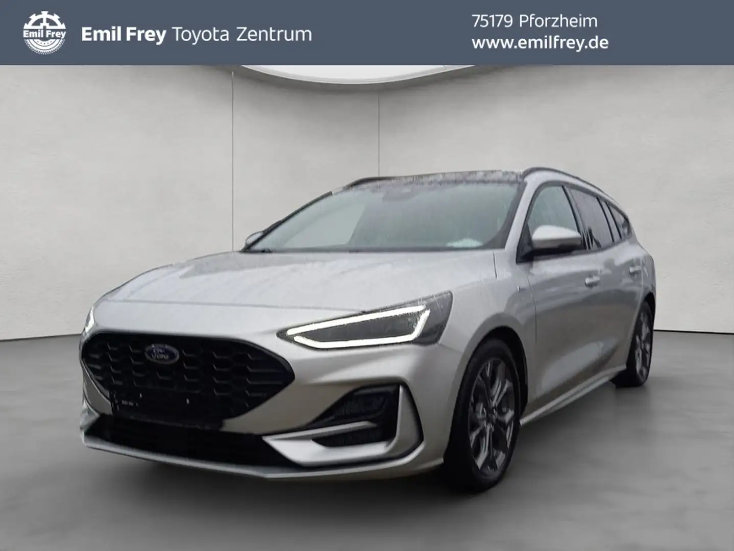 Ford Focus Turnier 1.0 EcoBoost Hybrid Aut. ST-LINE X Argent - 1