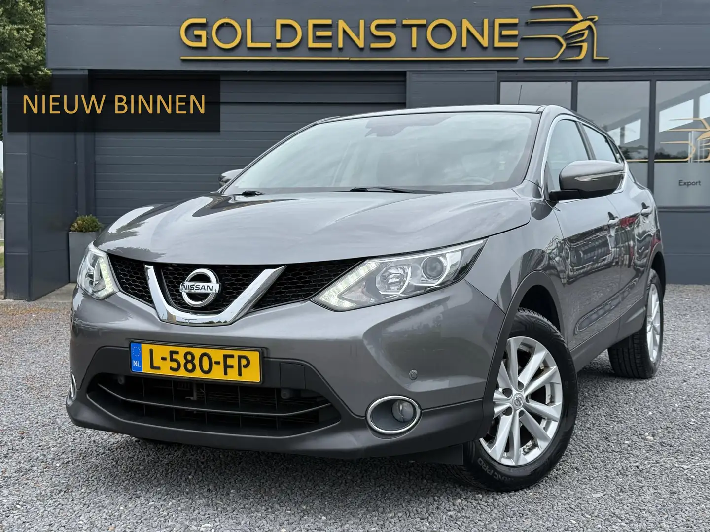 Nissan Qashqai 1.2 Acenta 1e Eigenaar, Navi,Trekhaak,Camera,116pk Grijs - 1