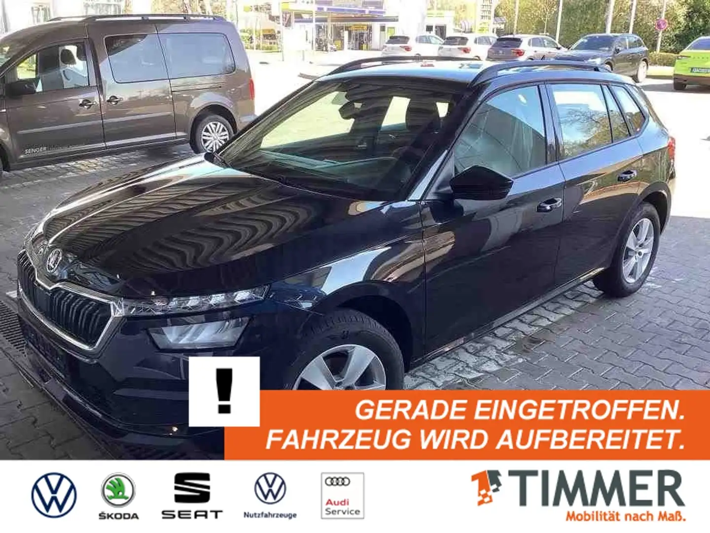 Skoda Kamiq 1.0 TSI ACTIVE *LED *SHZ *ALU *DAB *KLIMA * Schwarz - 1