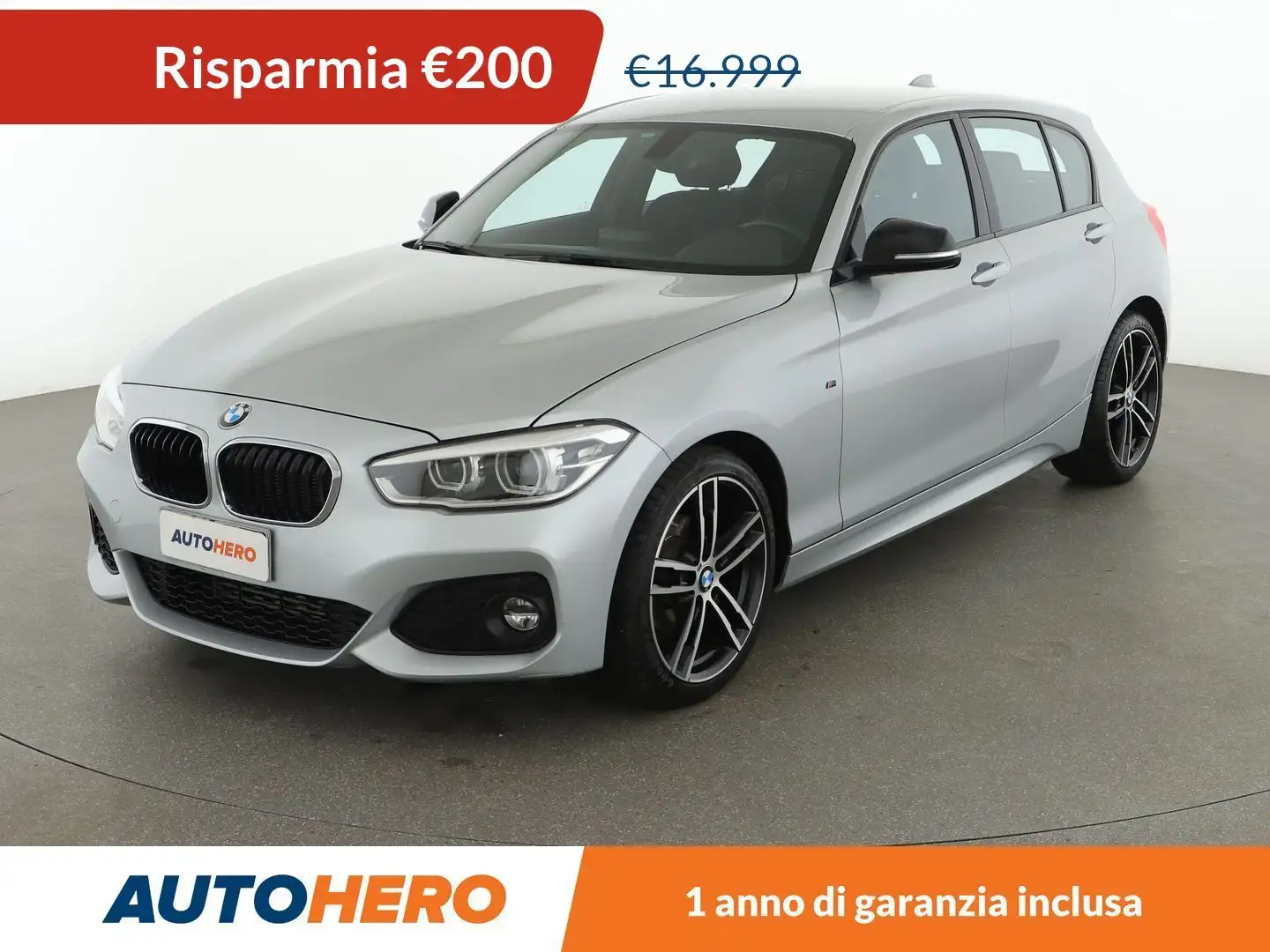 BMW 116 116i Msport Argento - 1