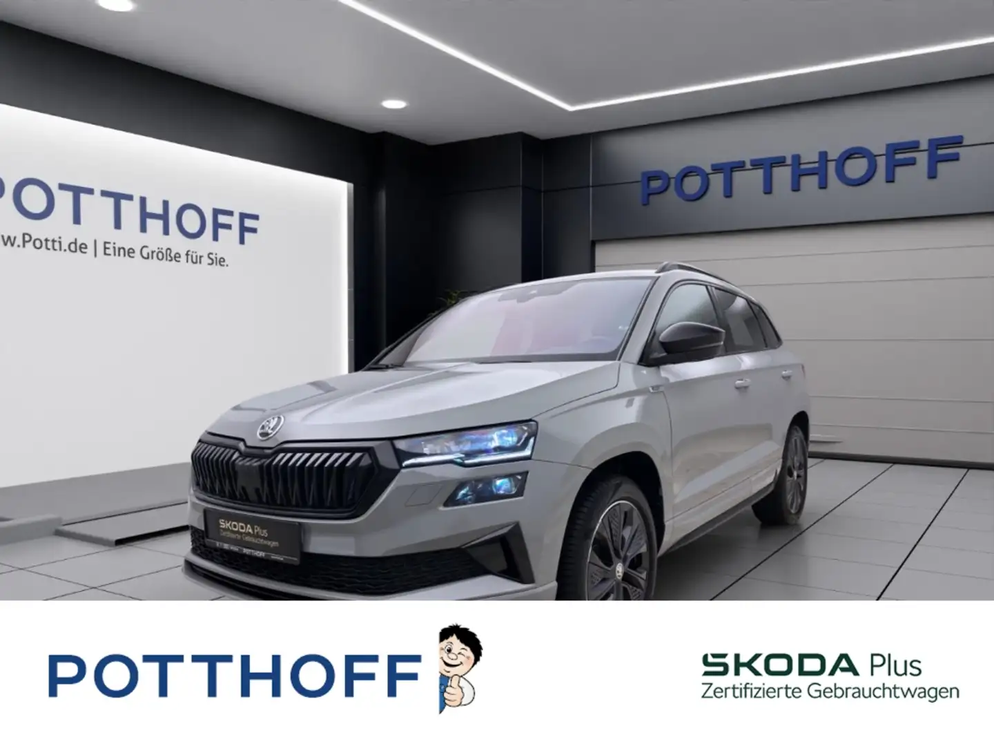 Skoda Karoq 2.0 TSI DSG 4x4 SPORTLINE MATRIX SITZHZG PDC Grau - 1