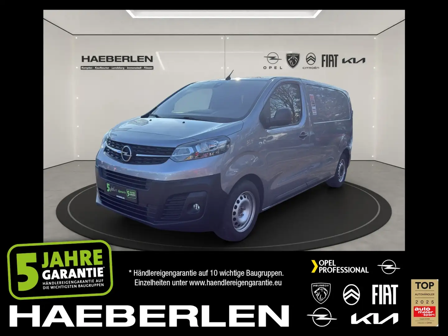 Opel Vivaro 1.5 (L2) Elegance M Rückfahrk.PDC Spurass Grau - 1