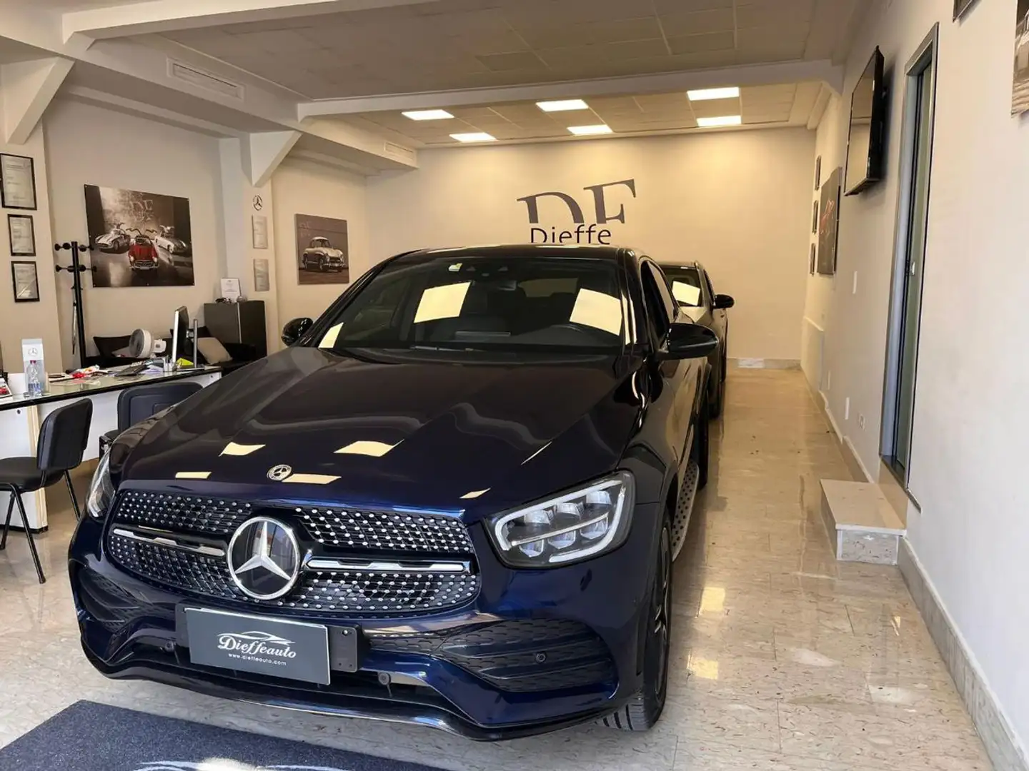 Mercedes-Benz GLC 300 de 4Matic EQ-Power Coupé Premium Blu/Azzurro - 2