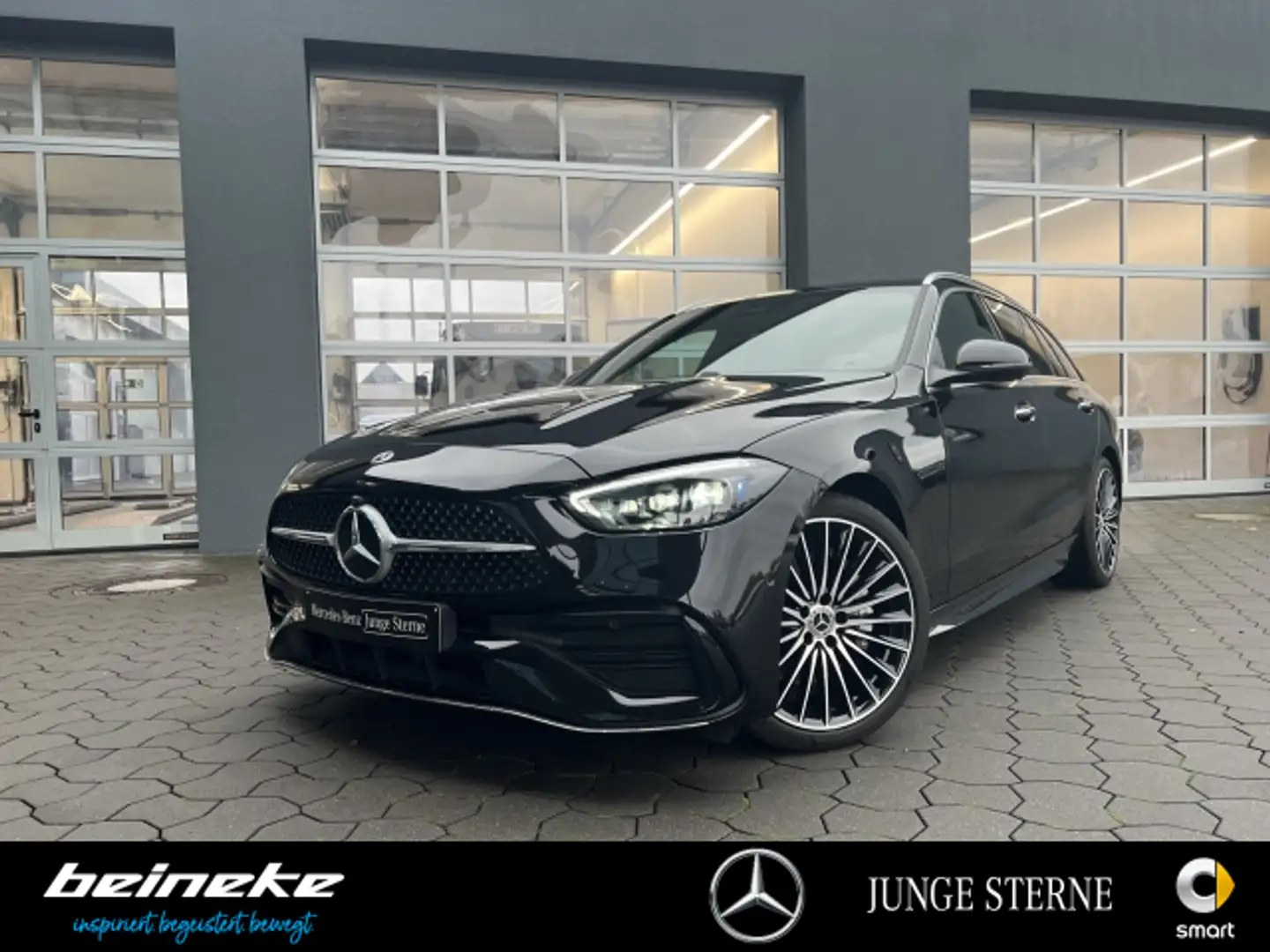 Mercedes-Benz C 180 C 180 T AMG Premium Mem 360° AHK StandHeizung SH Schwarz - 2
