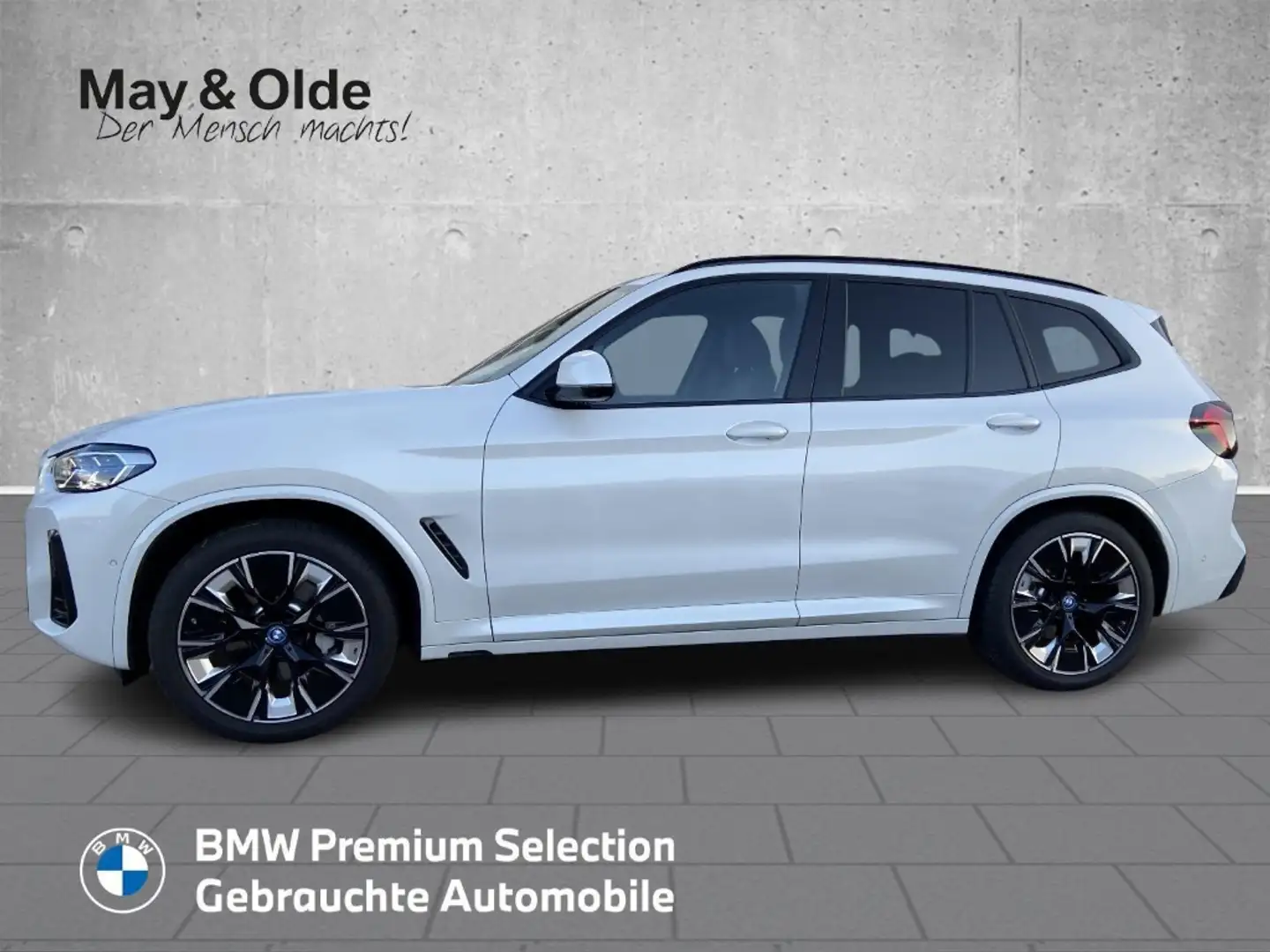 BMW iX3 Impressive M Sport Laser HUD AHK Navi Leder Weiß - 2