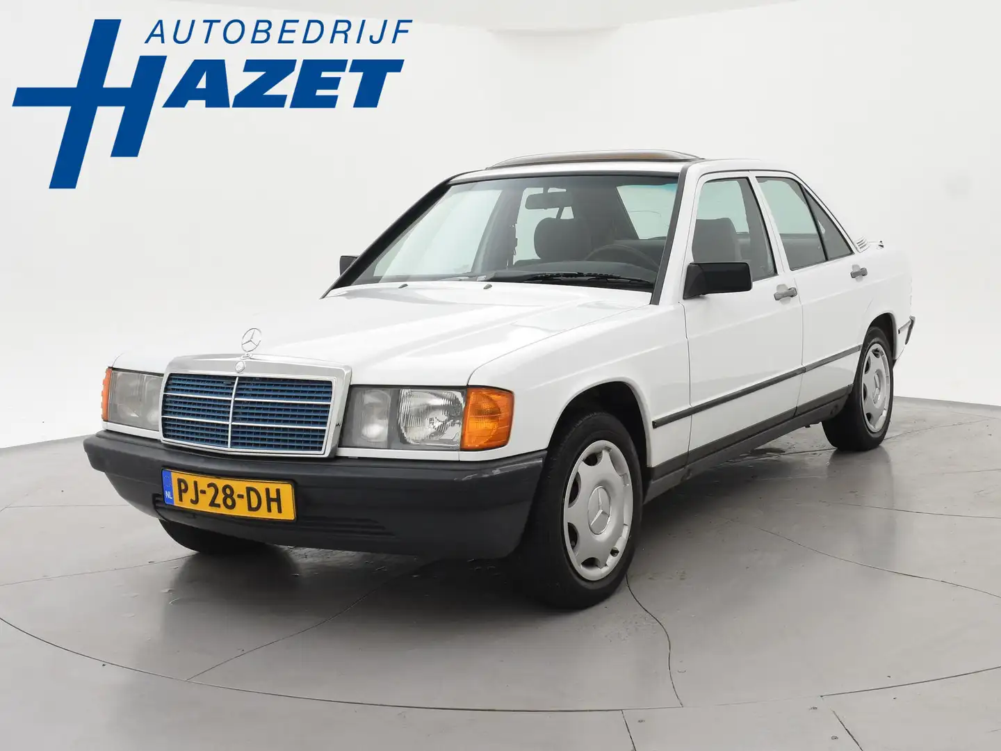 Mercedes-Benz 190 2.0 E ORIGINEEL NEDERLANDS 1986 + ELEKTR. SCHUIFDA Alb - 1
