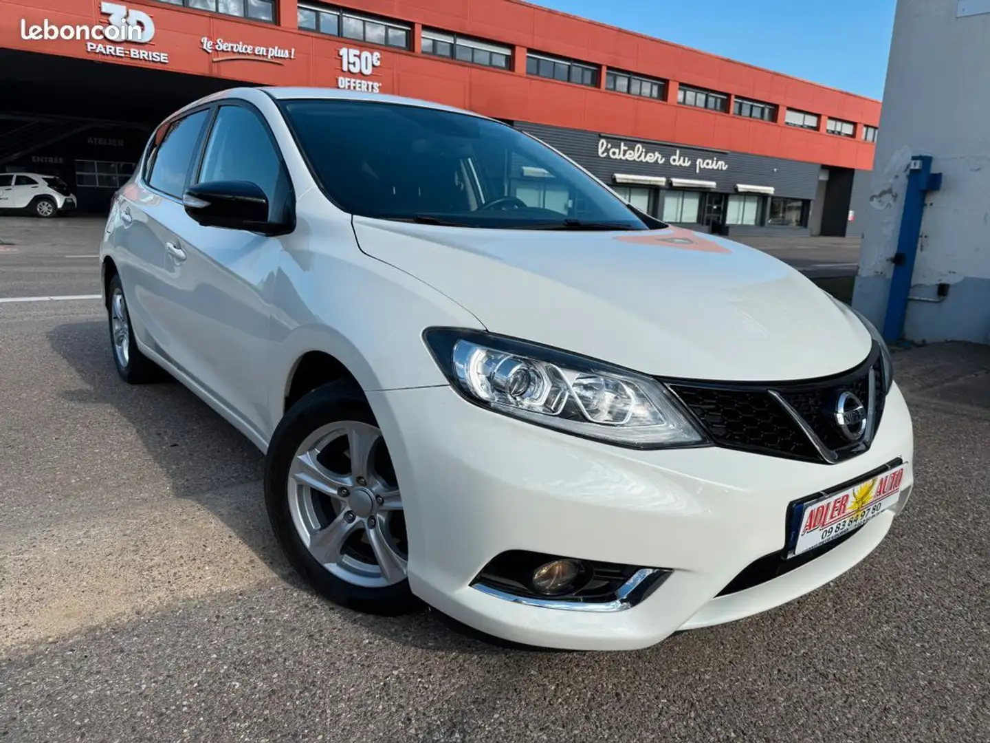 Nissan Pulsar 1.2 DIG-T 115ch Business Edition Xtronic 1ére MAIN Blanc - 1