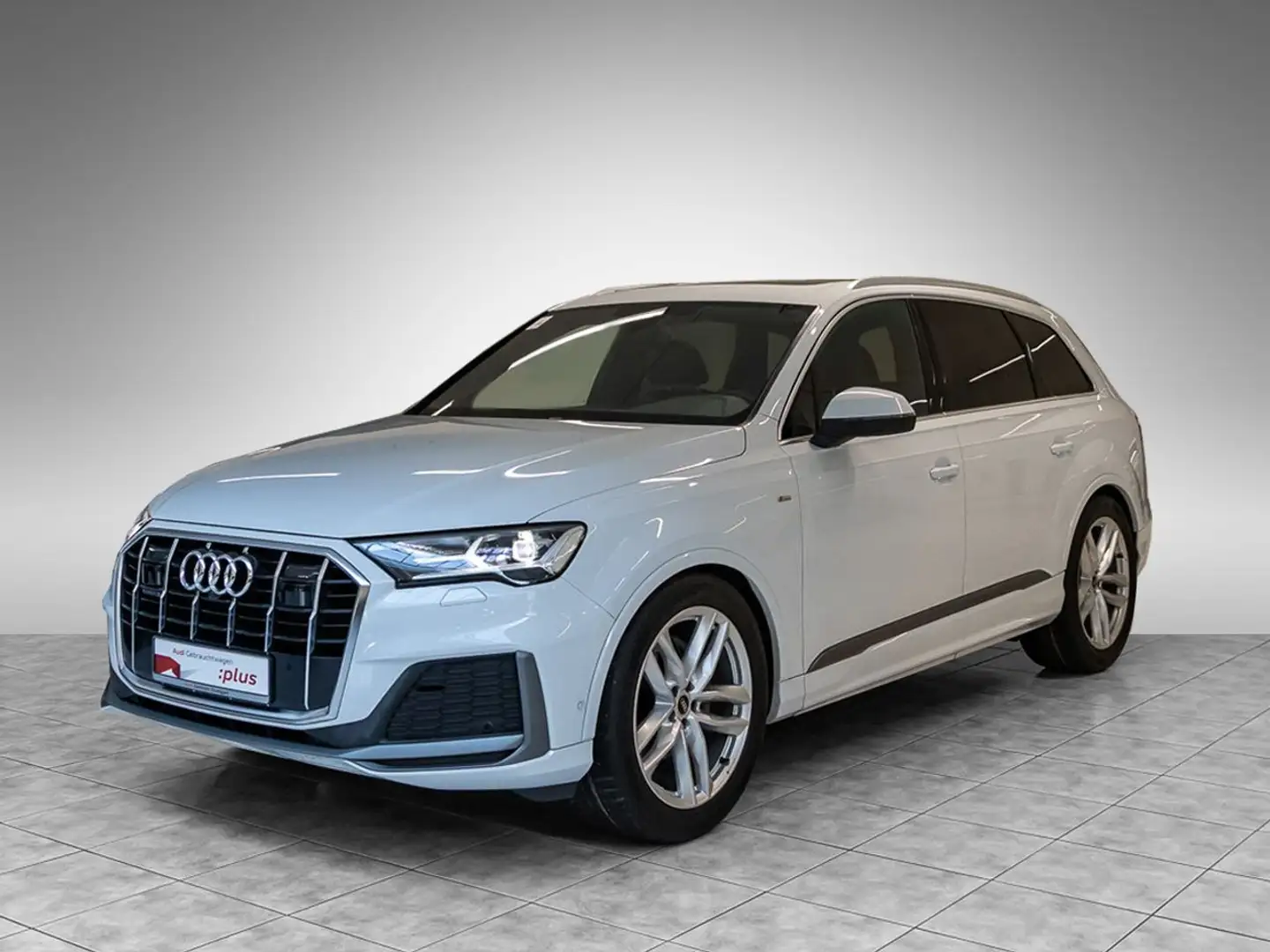 Audi Q7 50 TDI quattro S line AHK Pano Kamera B&O 21 Weiß - 2