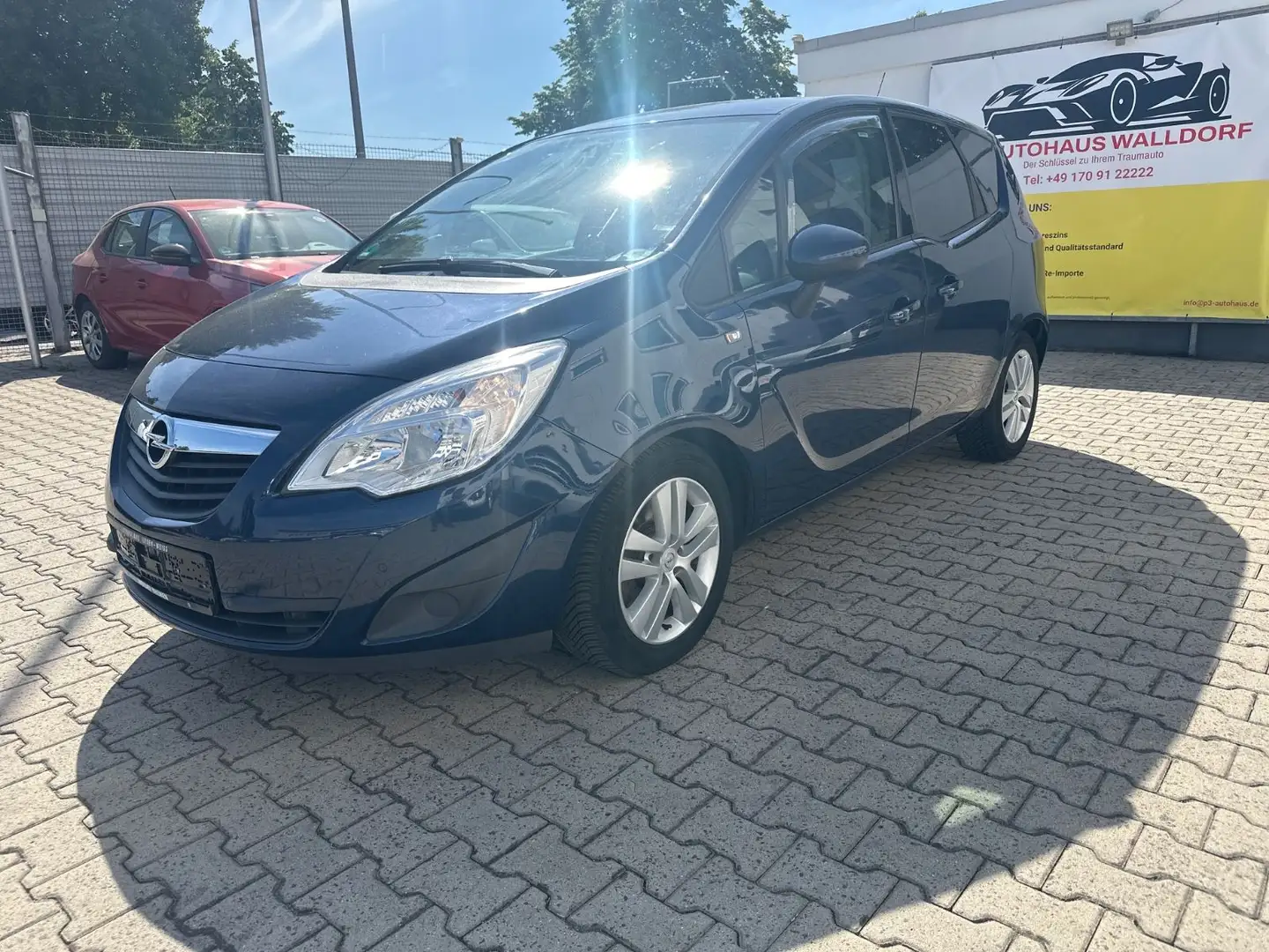 Opel Meriva B Edition*Garantie*Automatik*AHK*Scheck.H Azul - 1