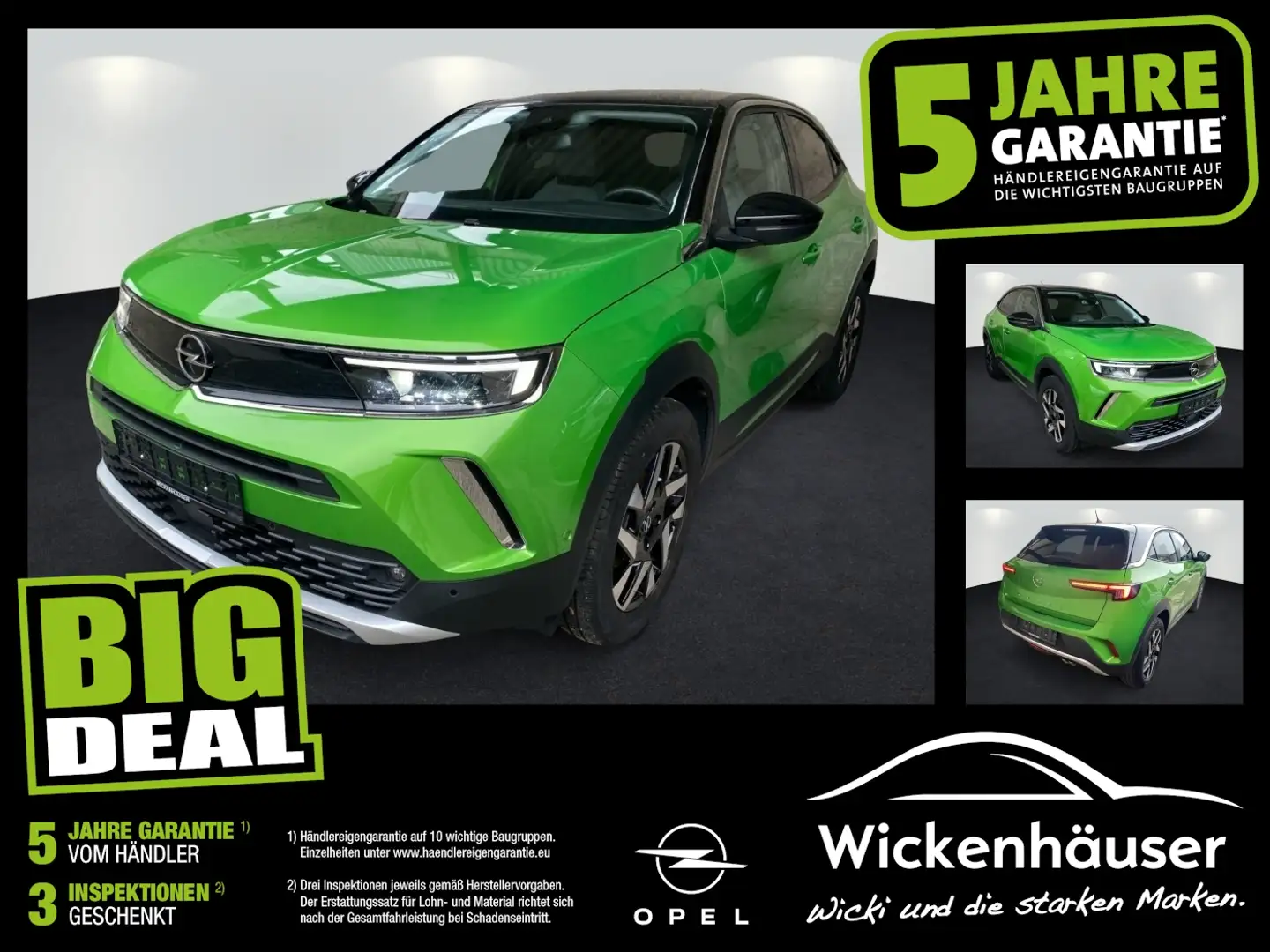 Opel Mokka 1.2 Turbo Elegance DAB  LM KAM LED Verde - 1