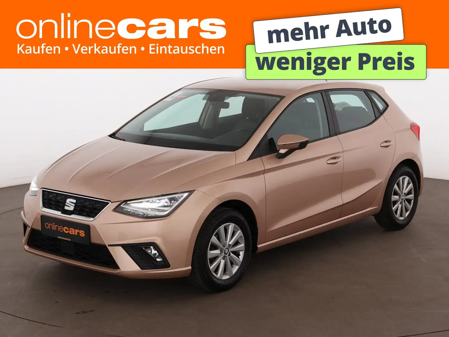 SEAT Ibiza 1.0 MPI Style LED TEMPOMAT PARKHILFE KLIMA Violett - 1