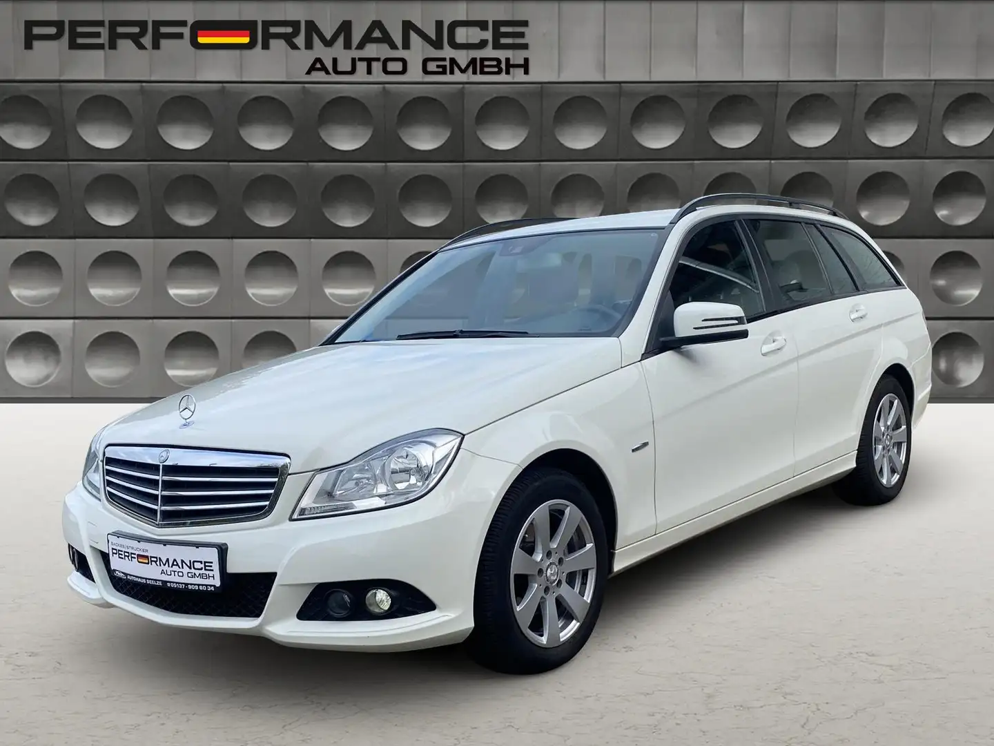 Mercedes-Benz C 200 2.1 CDI AHK PDC Sitzh Navi Bianco - 2