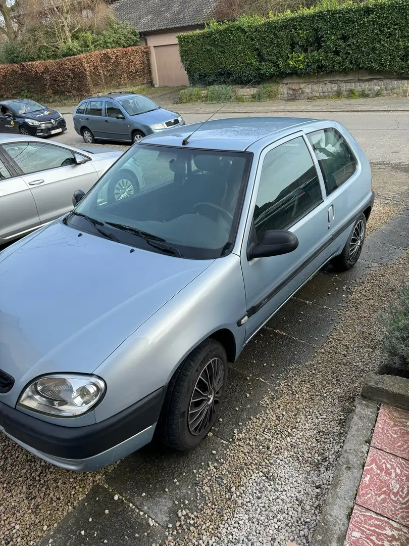 Citroen SAXO 1.1 SX    PERFECTE STAAT, GEKEURD! Blauw - 2