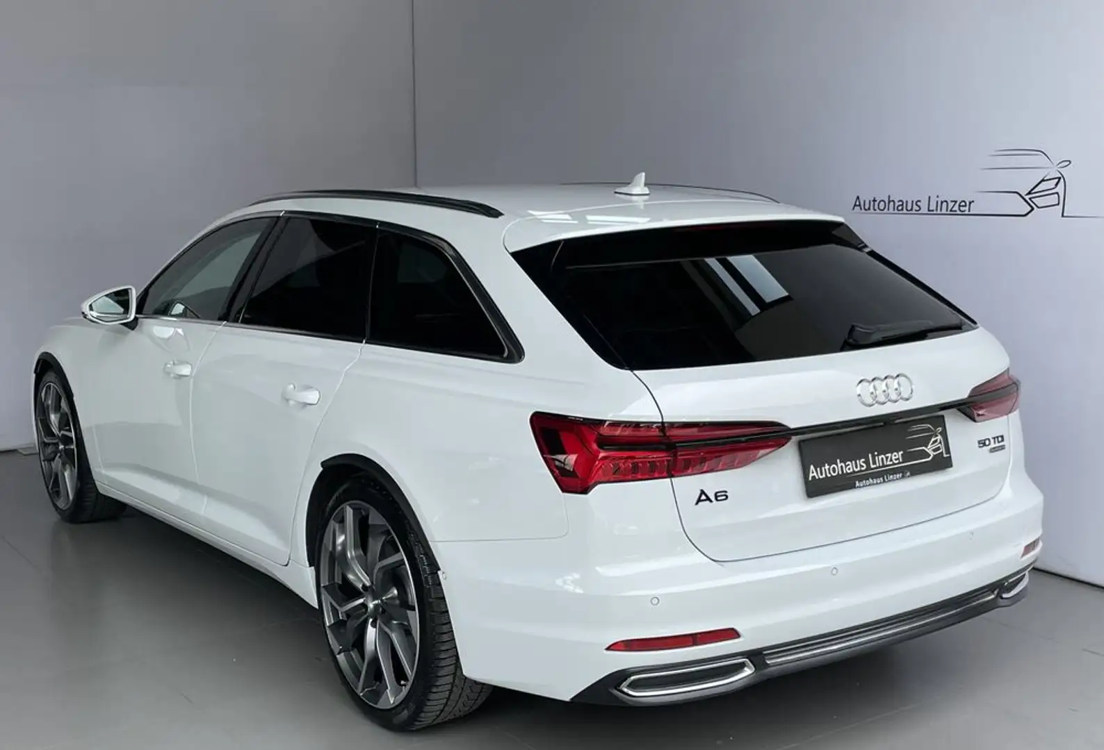 Audi A6 50 TDI quattro *MATRIX*ACC*360*LenkradH*AHK*21'' Weiß - 2