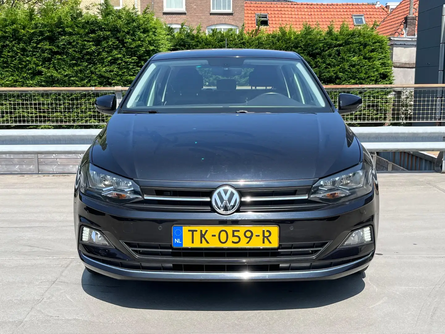 Volkswagen Polo 1.0 96PK TSI Highline | Stoelverwarming | Cruise C Zwart - 2