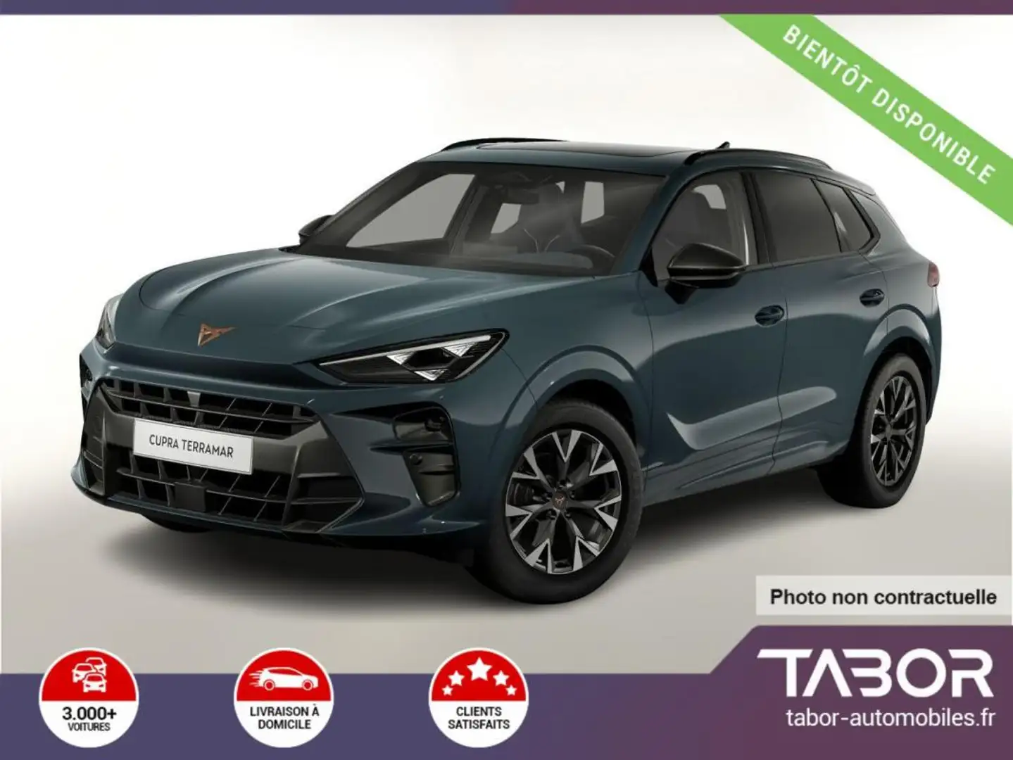 CUPRA Terramar 1.5 eTSI 150 DSG Pano EdgeP LED Bleu - 1