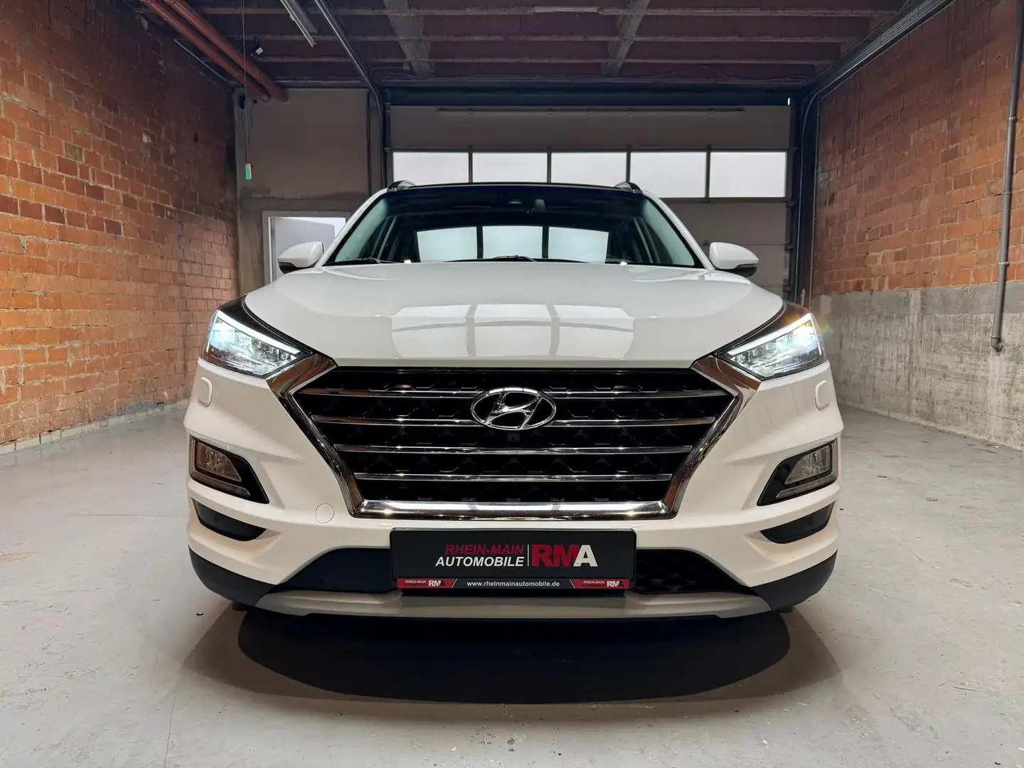 Hyundai TUCSON Premium Mild-Hybrid 4WD+PANO+KAMERA+LED Blanc - 2
