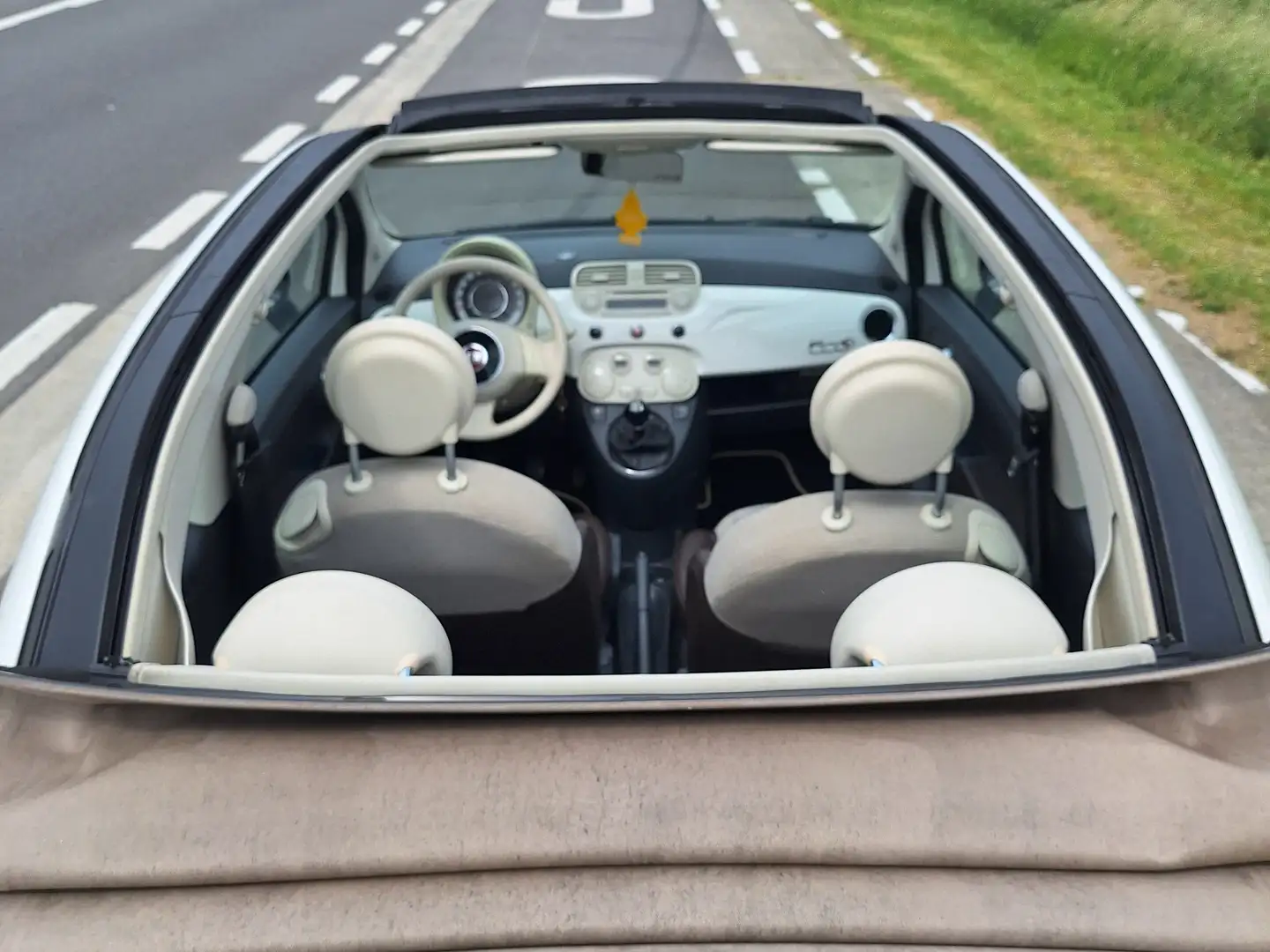 Fiat 500C 500C 0.9 T TwinAir Stop Bílá - 2