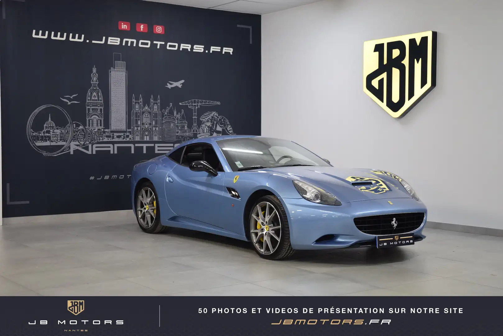 Ferrari California V8 4.3 460ch; JANTES 20\u0027\u0027; XPEL COMPLET; plava - 1