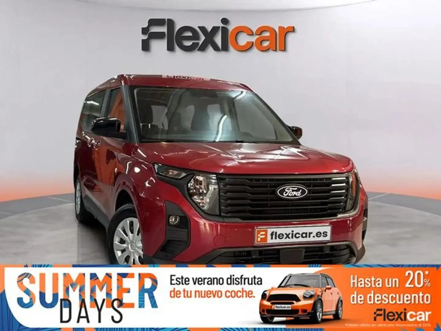 Ford Tourneo Courier 1.0 Ecoboost Trend Roşu - 1