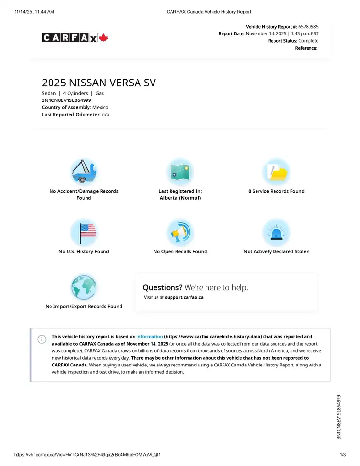Nissan Versa снимка Nissan Versa