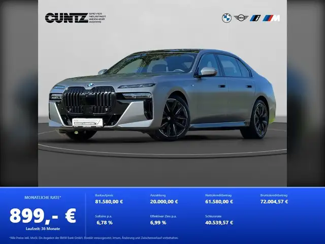 Bmw 740 d xDrive Limousine M Sport Pro Standheizung Bowers