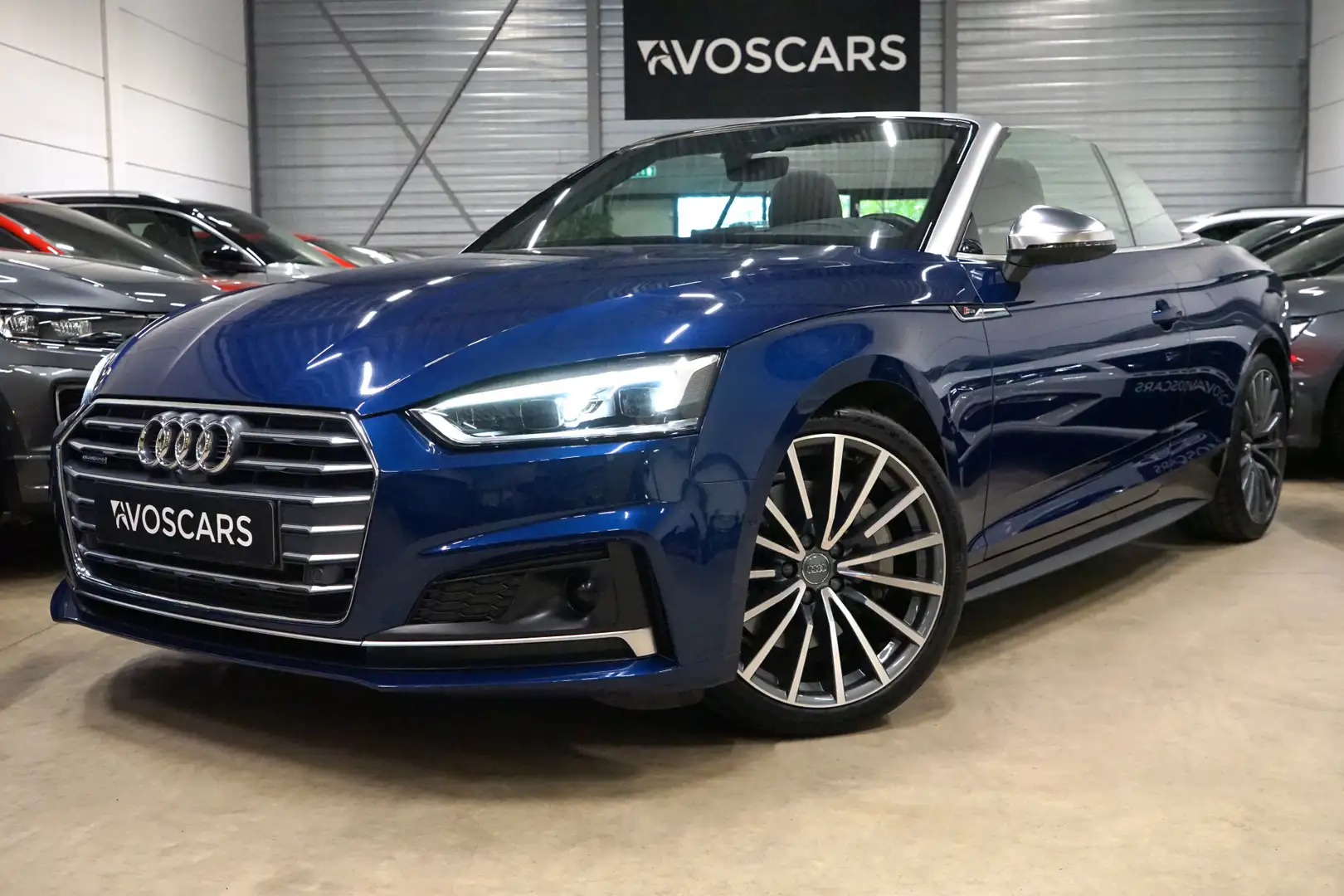 Audi A5 Cabriolet 2.0 TFSI quattro 252PK * Virtual - B&O - Blauw - 1