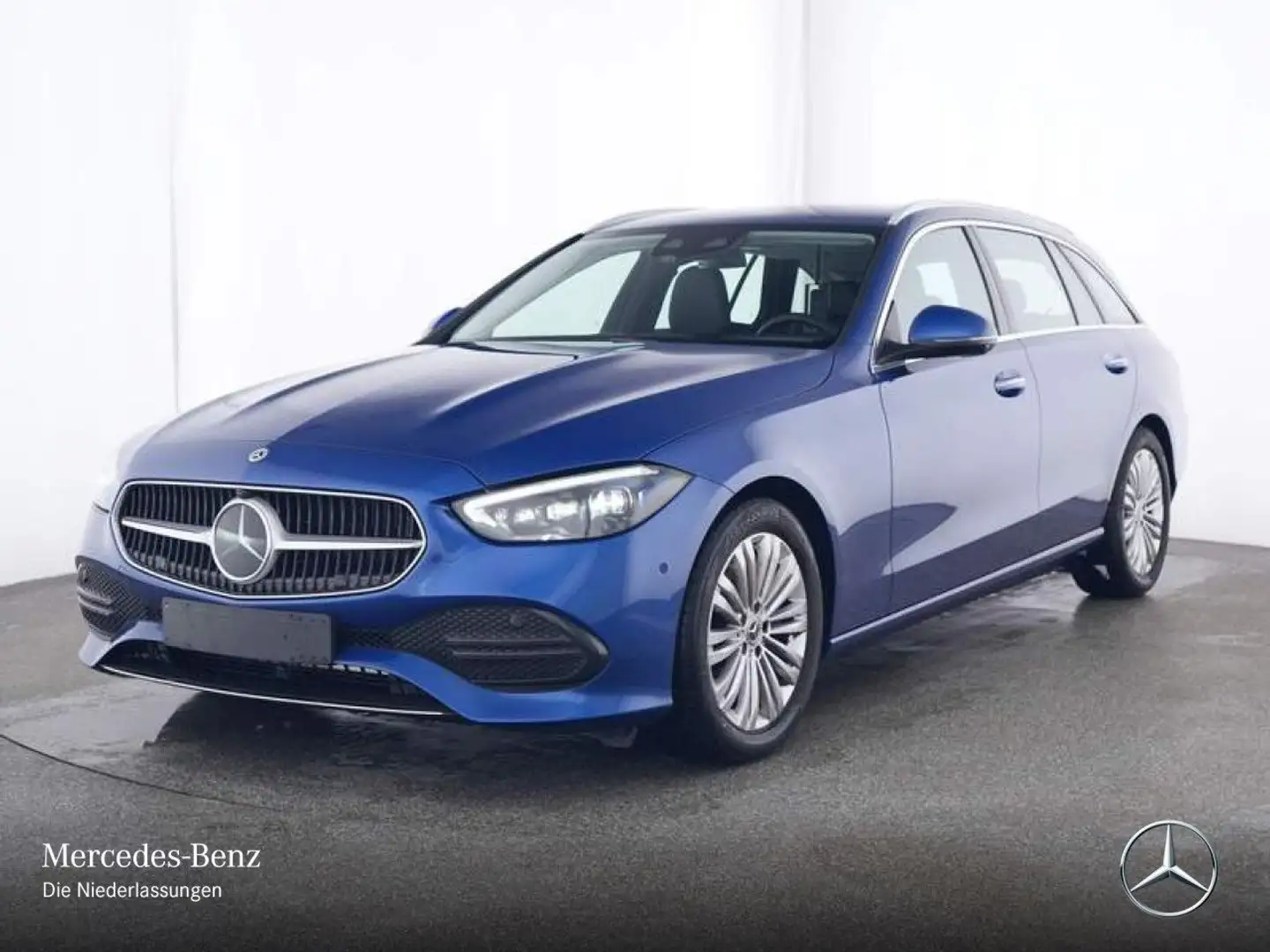 Mercedes-Benz C 220 d T 4M AVANTG+360+STHZG+KEYLESS+9G Blauw - 2