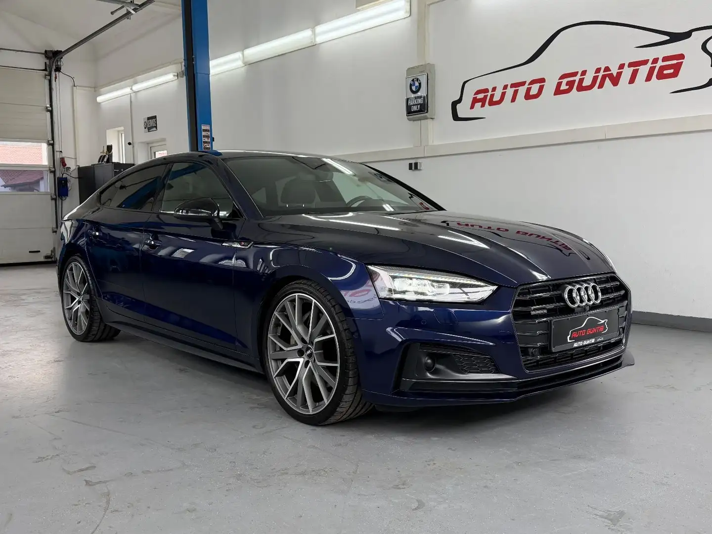 Audi A5 Sportback 50 TDI quattro 3xSLine*HUD*BO*360* Blau - 1