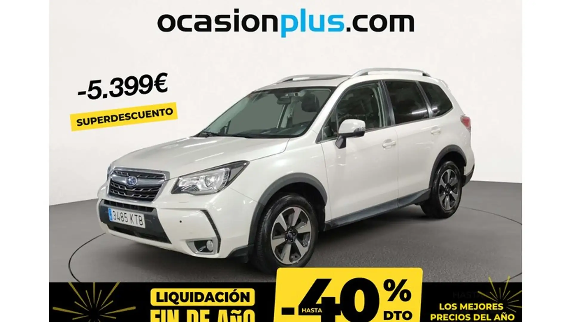 Subaru Forester 2.0i Executive CVT Blanc - 1
